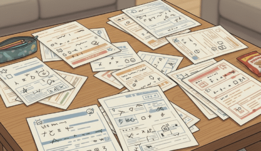 学校プリントの山に埋もれない。「全部管理する」を諦めたら、心が軽くなった話